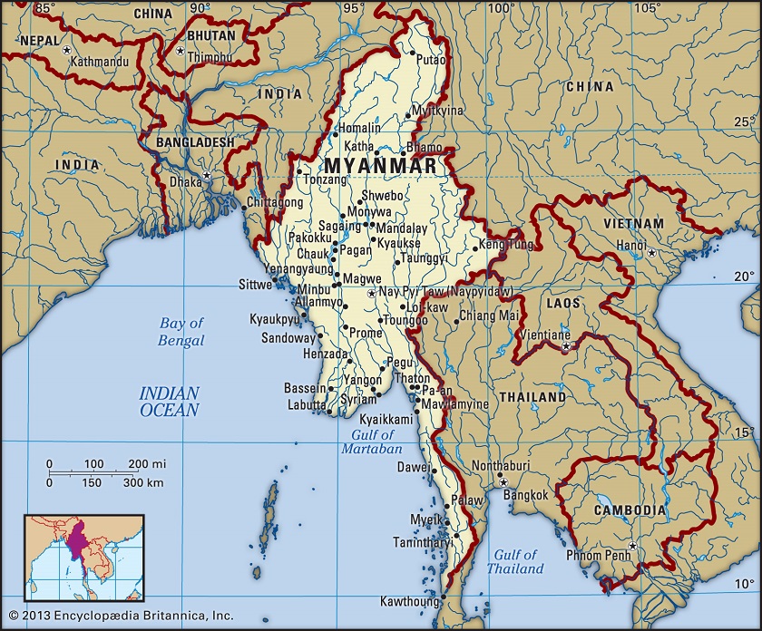 म्यानमारको राजधानीमा बम विस्फोट, एकको मृत्यु, नौ घाइते