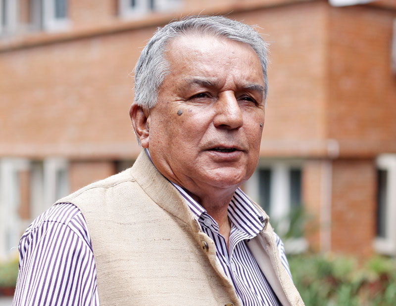 Police, NC cadres clash; senior leader Poudel at police office