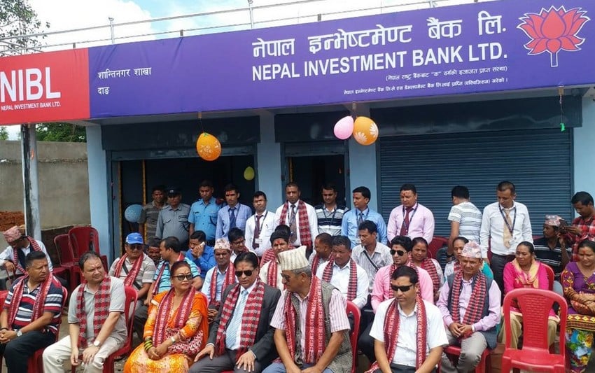 नेपाल इन्भेष्टमेण्ट बैंकको एकैसाथ चार शाखा विस्तार, सातै प्रदेशमा सेवा