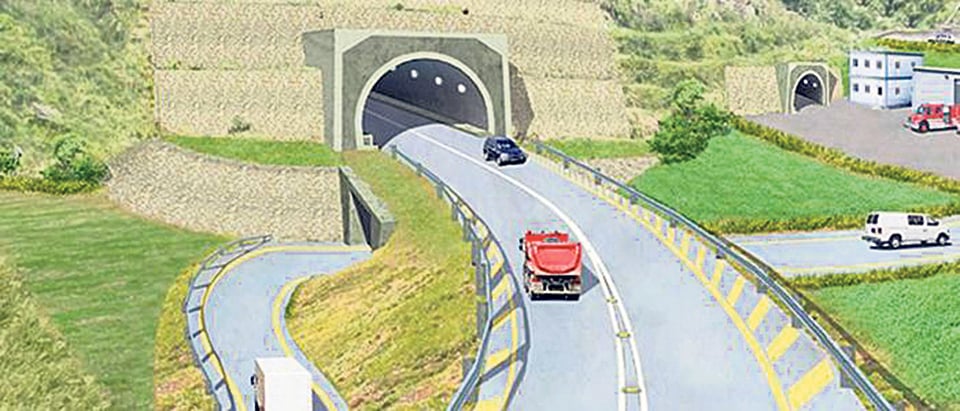 Construction of Nagdhunga-Sisnekhola tunnel way on even during pandemic