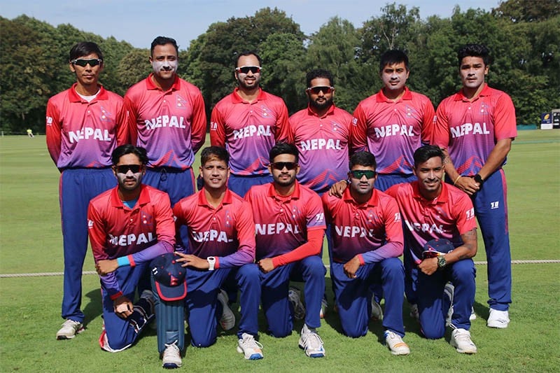 Nepali Cricket Team returns home