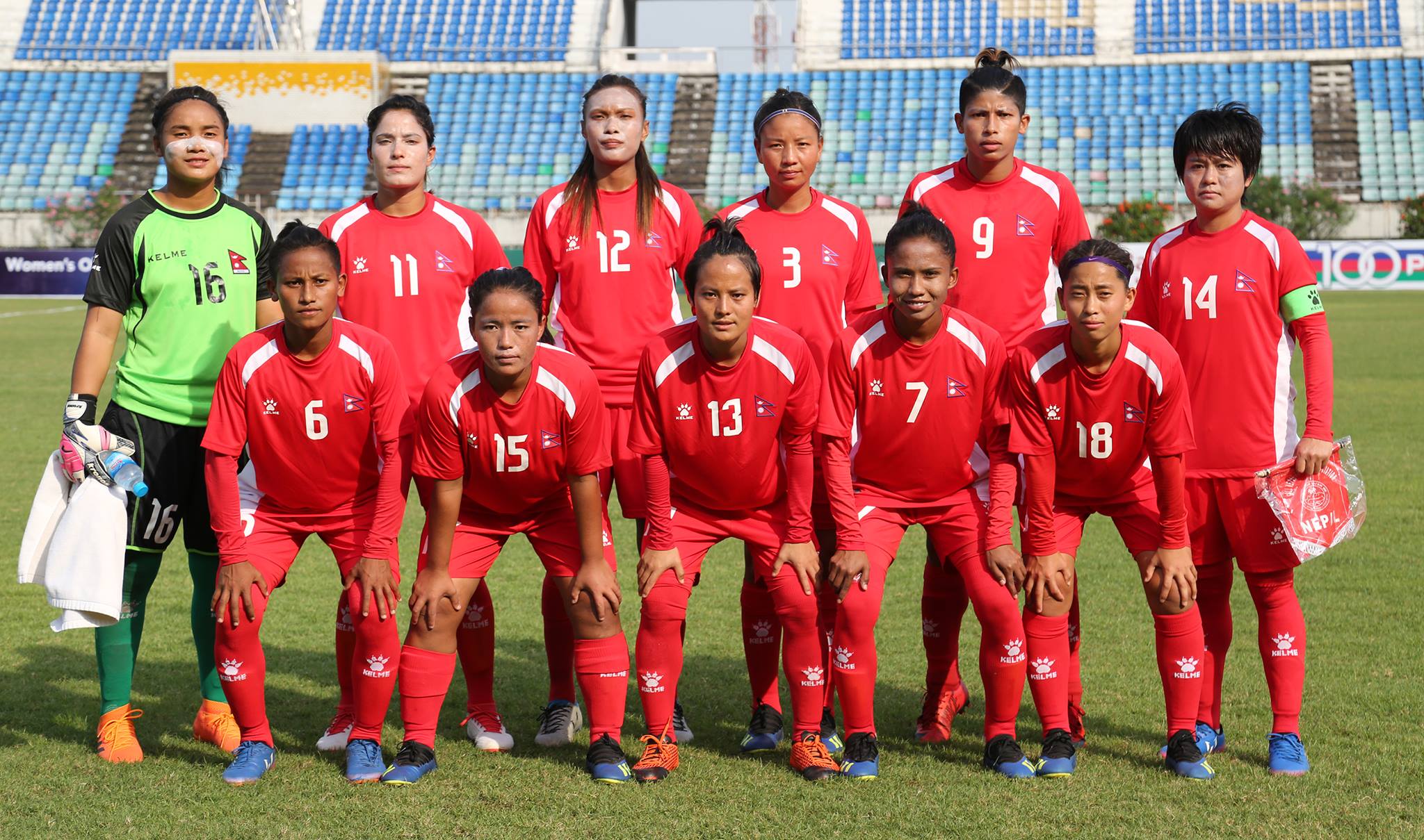 एन्जिला राष्ट्रिय महिला फुटबल टोलीको नयाँ कप्तान