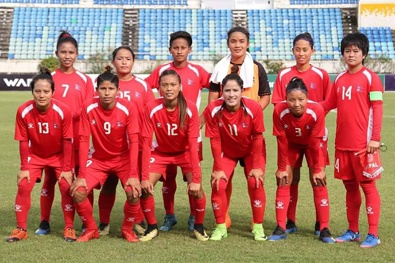 Nepal, Bangladesh women teams playing friendly football match today
