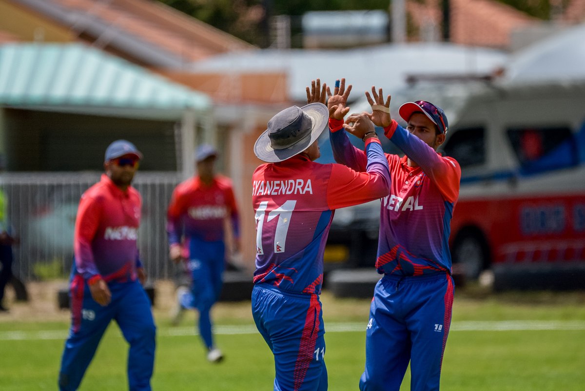 नेपाली क्रिकेट टोली स्वदेश फर्कियो
