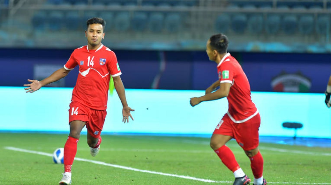 Nepal registers easy 2-0 win against Chinese Taipei
