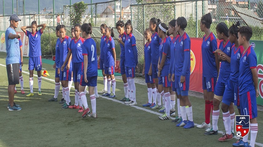   साफ यू–१५ छात्रा टोली घोषणा