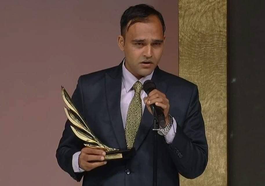 AIPS sports media award to Nepali journalist Oli