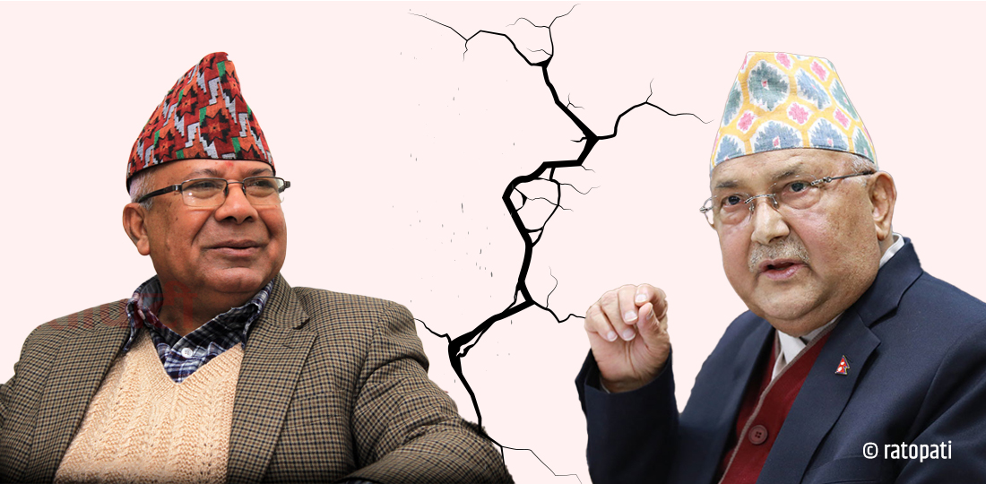 Lawmakers close to UML’s Nepal-Khanal faction in mood to resign en masse