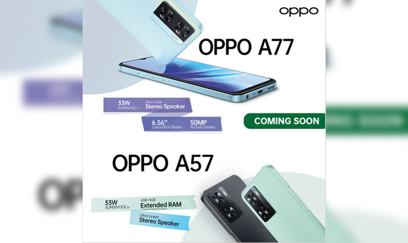 OPPO A57, A77 soon to be available in Nepali Market