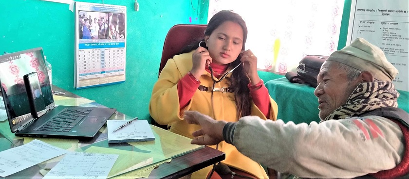 पाउन थाले महाबुवासीले स्वास्थ्य सेवा