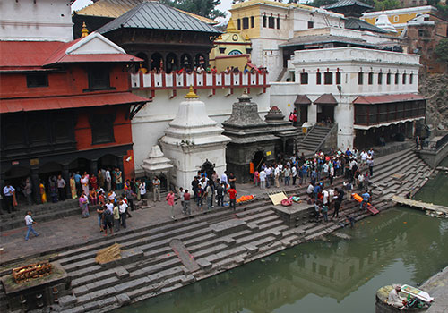 Mourners at Pashupati area facing difficulty due to lockdown