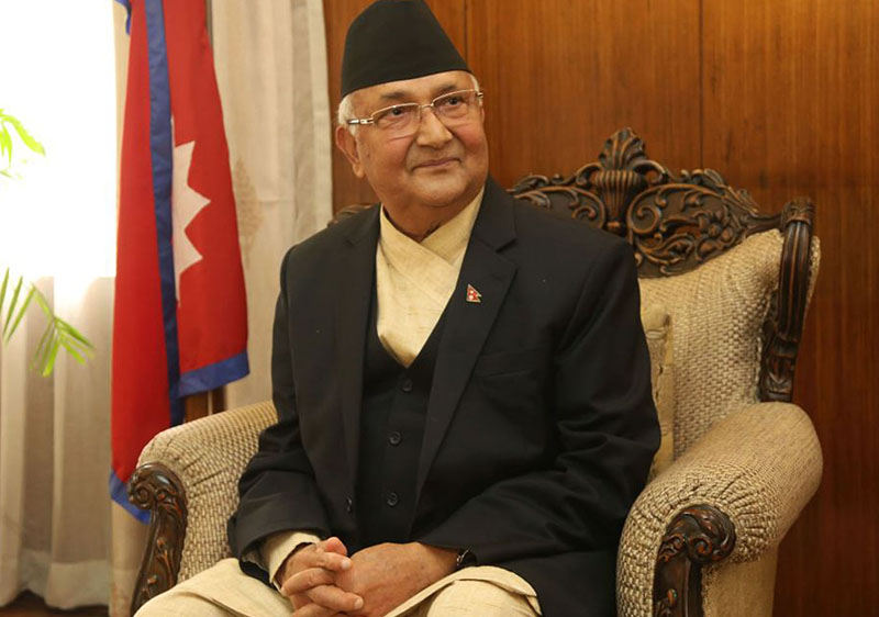 PM Oli vows no one remains hungry, no one dies of hunger