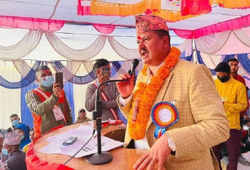   काँग्रेस रुकुम पश्चिम सभापतिमा ओली सर्वसम्मत चयन
