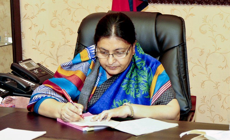 President continues Adhikari as her chief private secretary