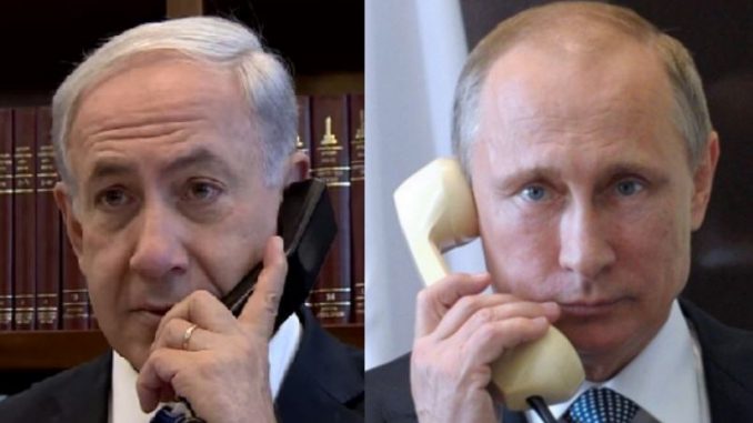 Netanyahu, Putin talk over phone