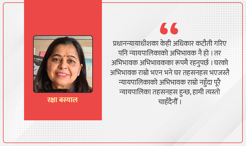 ‘अब फलानो न्यायाधीशकहाँ मुद्दा पर्‍यो वा परेन भनेर आत्तिनुपर्दैन’