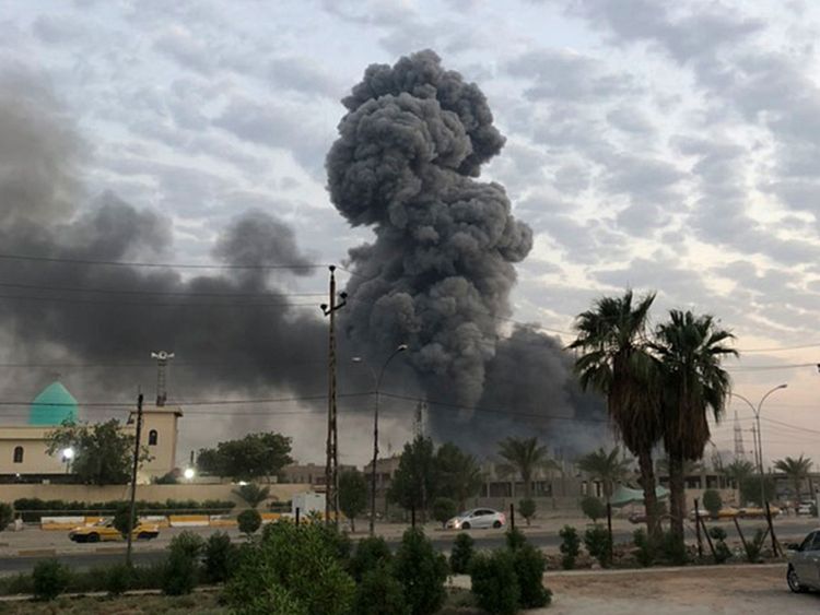 Israel bombed Iraq weapons depot