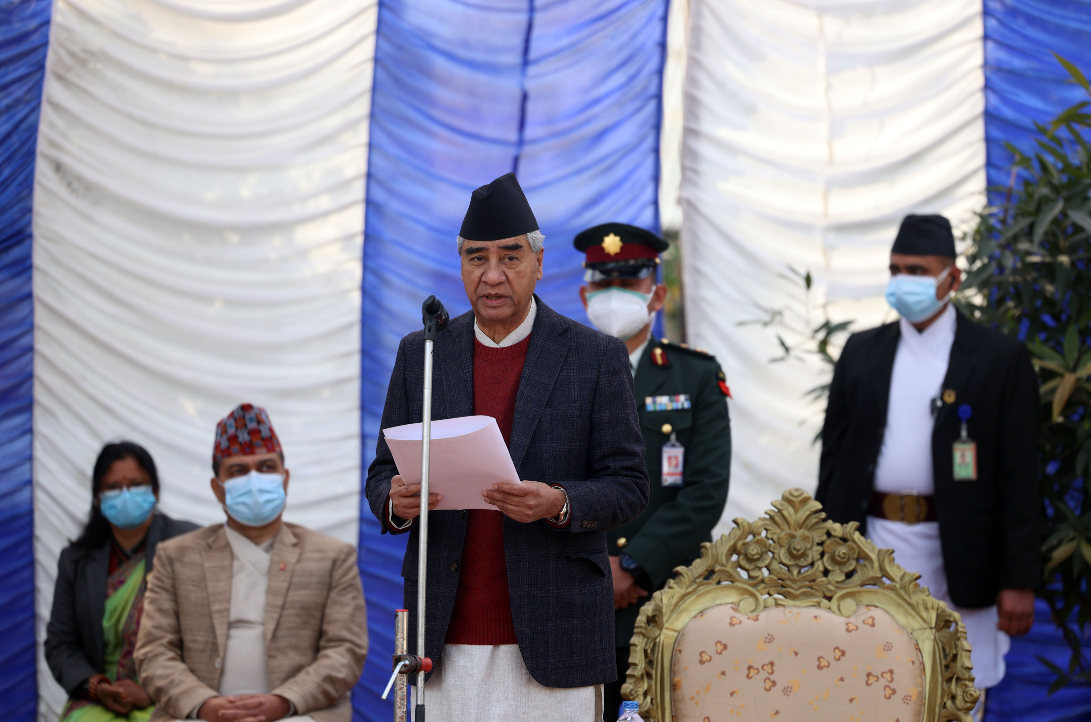 Democratic system possible in the country due to martyrs' sacrifices: PM Deuba