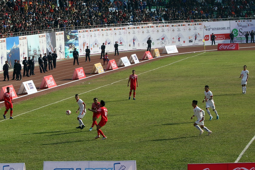 तेह्रौ सागः फुटबलमा नेपाल विजयी