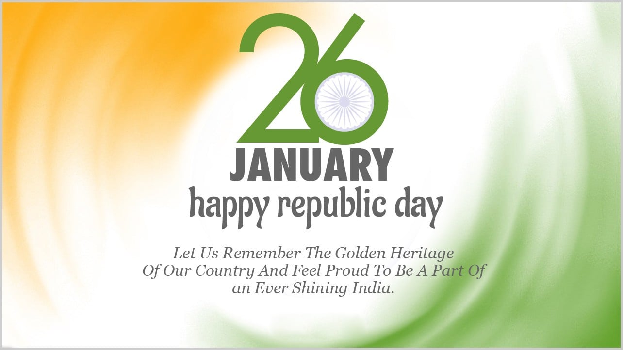 Best wishes messages to India on its 69th Republic Day
