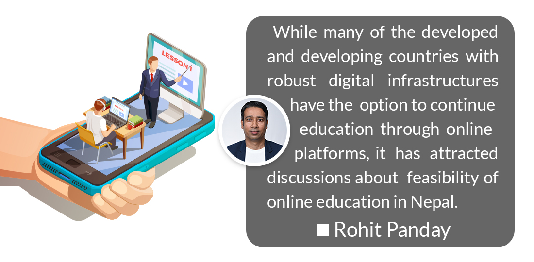 Innovation in education: Inclusion of online paradigm in Nepal