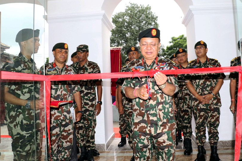 Tribhuvan-Chandra Military Hospital starts services from new building