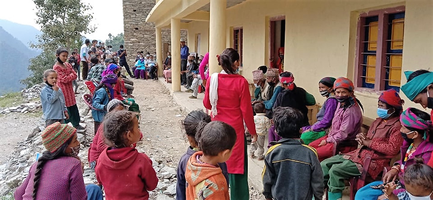 Eye camp in Saipal Rural Municipality