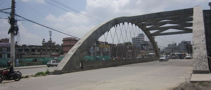 Country's first arch bridge built in Bijuli Bazar