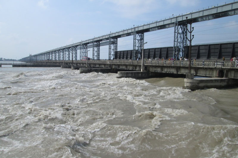 Water level of Saptakoshi river rises