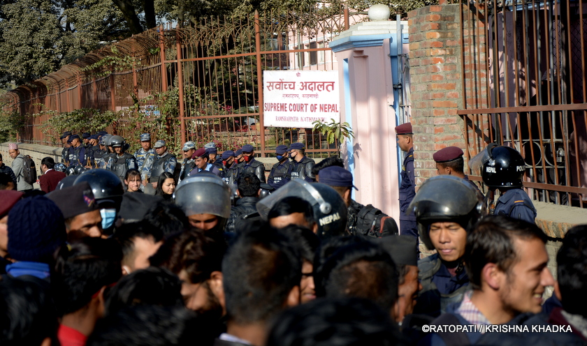 Heavy security mobilized at Supreme Court to bar CJ Rana