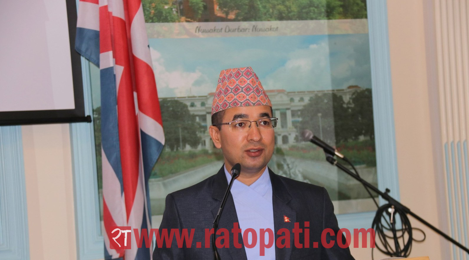 नेपाली दूतावास लण्डनका उपनियोग प्रमुख नेपाल फर्किए