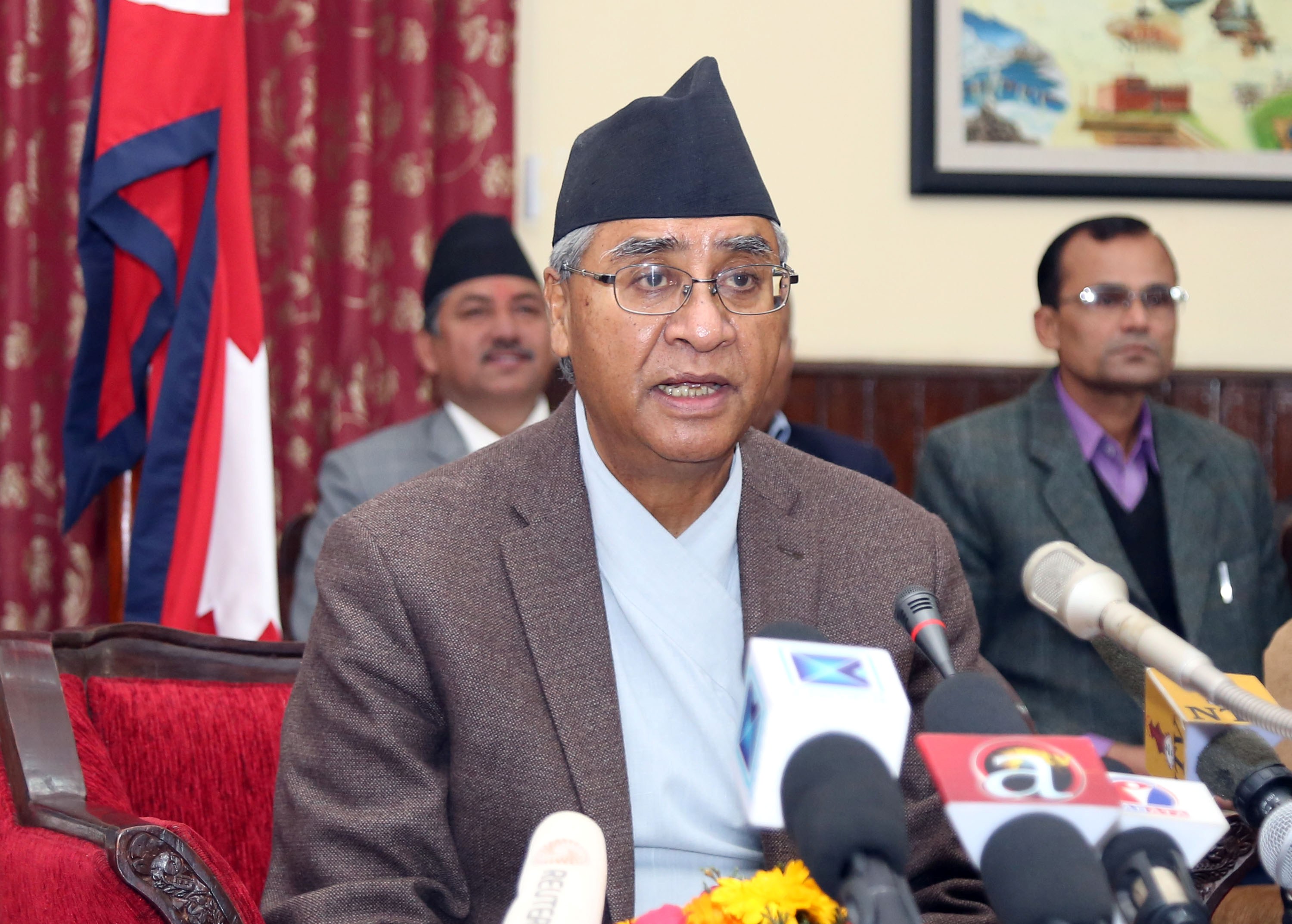 NC should unite for democratic norms, values: Deuba