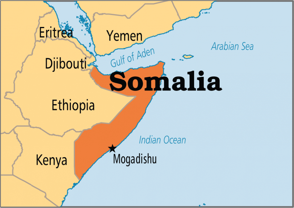 Roadside bomb blast in Somalia injures 5 soldiers