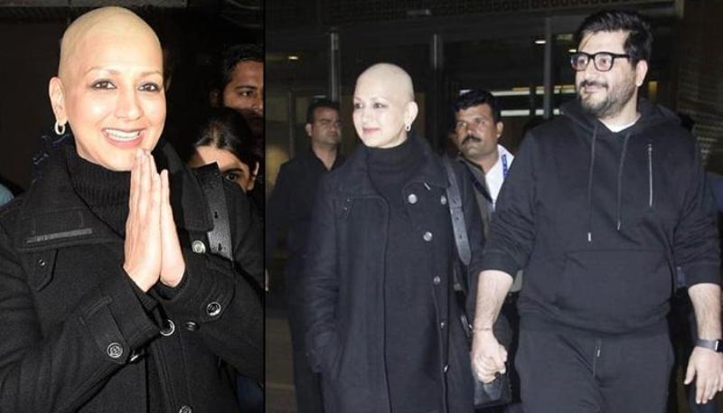 Sonali Bendre returns to India, husband says ‘she is recovering very well’