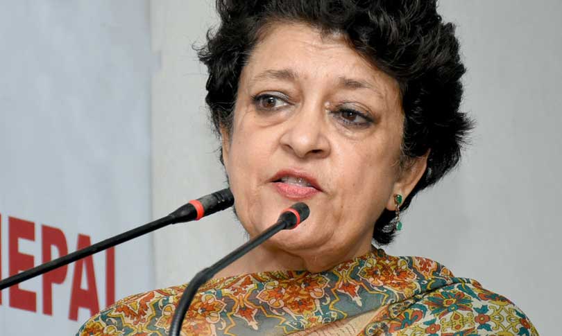 Sujata Koirala advises government to focus on COVID-19 vaccines procurement