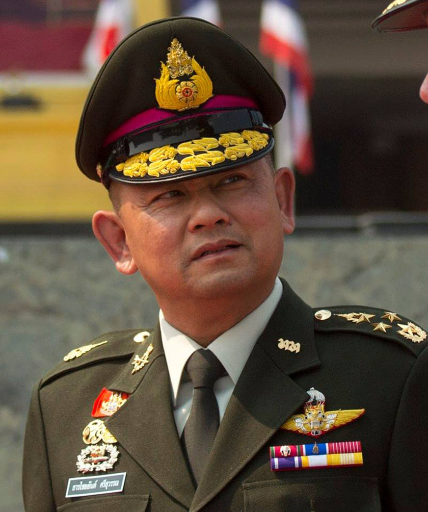 Thai Army Chief to arrive Wednesday