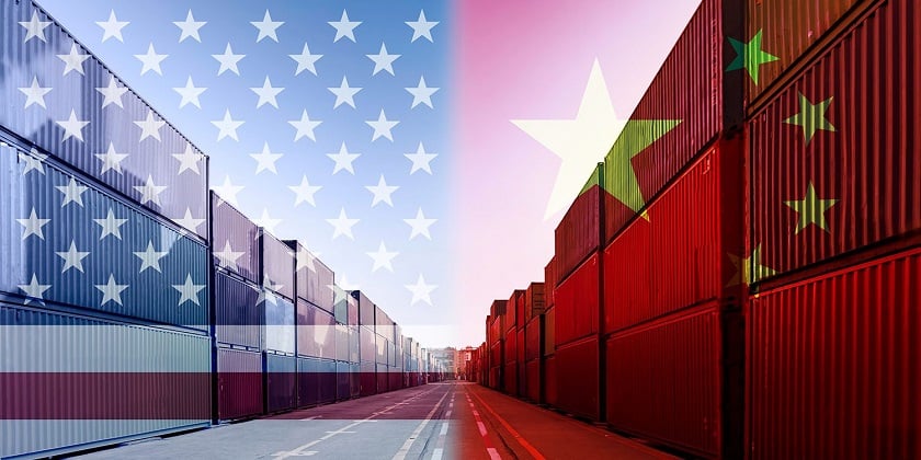 चीन–अमेरिका व्यापार खुम्चियो
