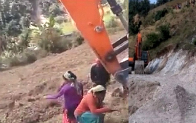 Eight injured in bulldozer attack in Baitadi