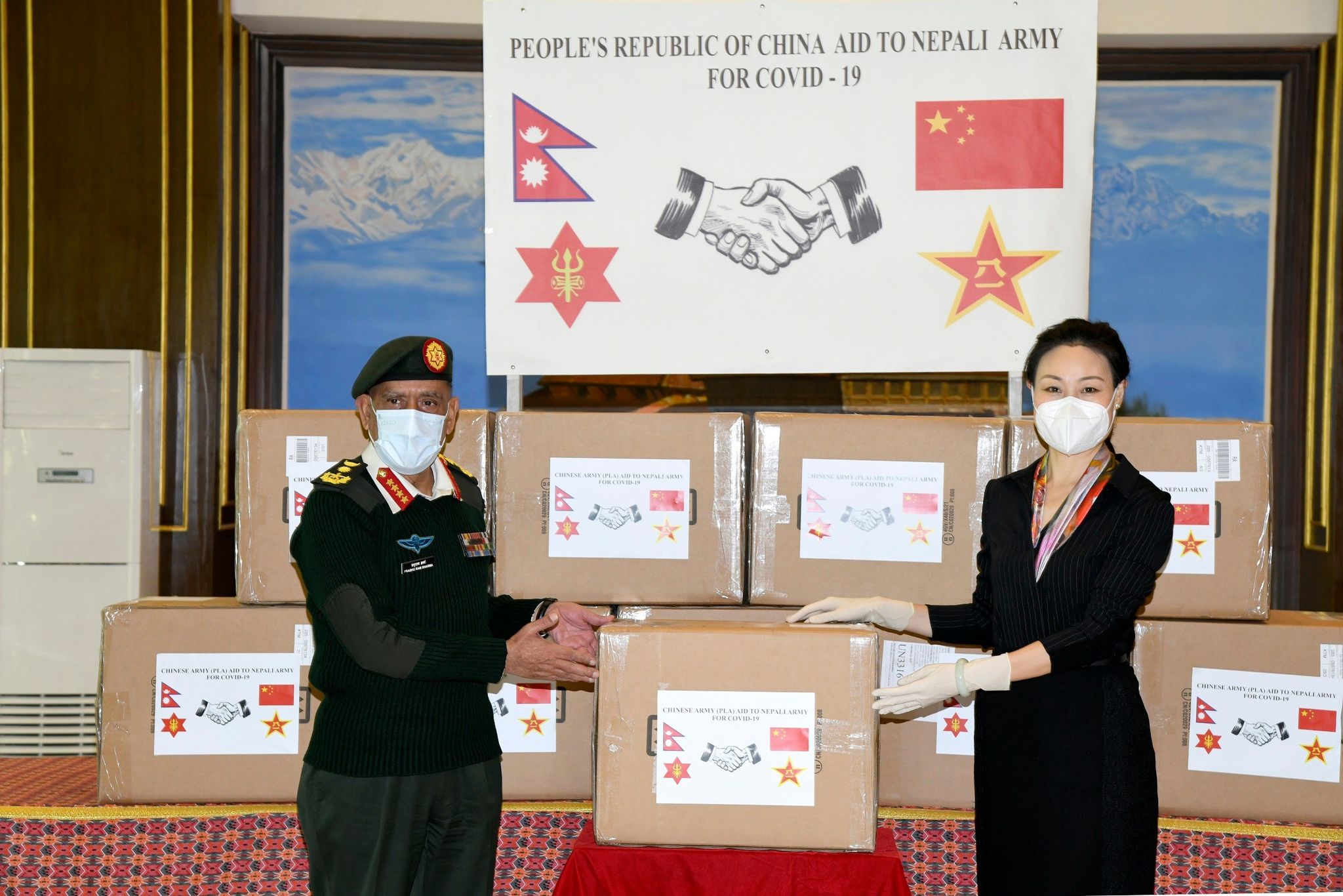 China provides 300,000 doses of Verocell vaccines to Nepal Army