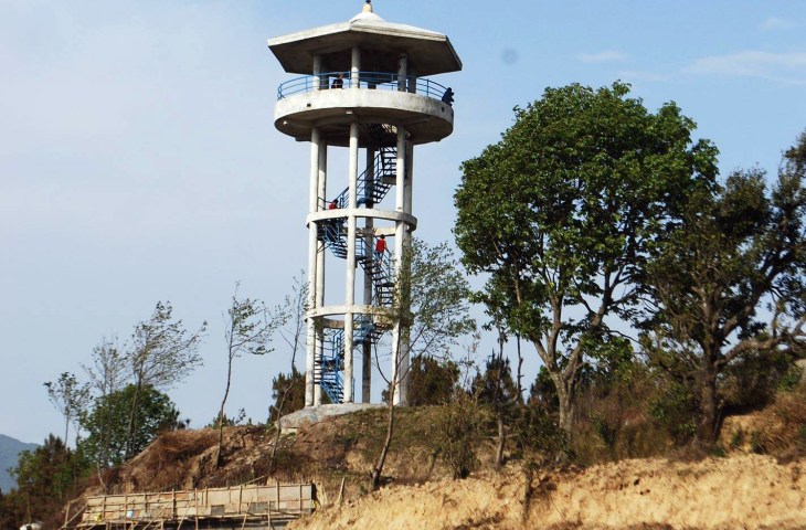 Construction of view tower at Tamke Danda starts, locals excited