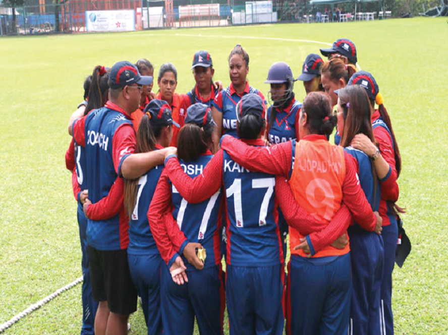 Nepal loses to Thailand in ICC Women World Cup T-20 Cricket Championship