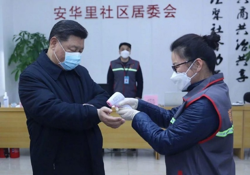 चीनमा कोरोनाभाइरस प्रकोपविरुद्ध लडाइँ