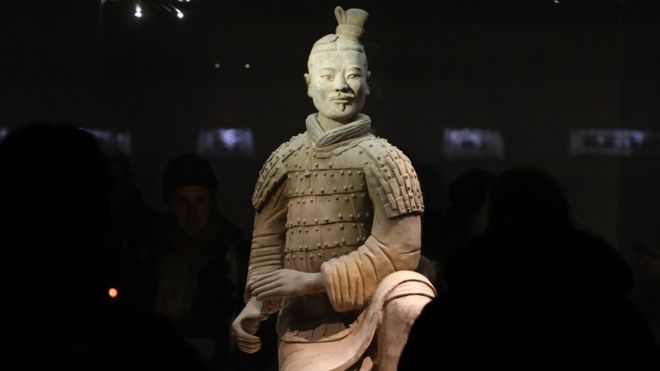 पैचोमा अमेरिका लगिएको टेराकोटा मूर्तिको औँला चोरिएपछि चीनमा आक्रोश