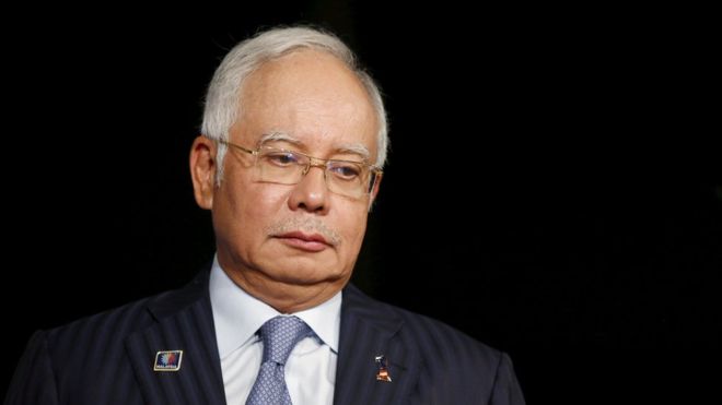 Malaysian ex-PM Najib charged with money-laundering