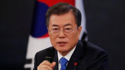 S. Korea's Moon says optimistic about relations with DPRK