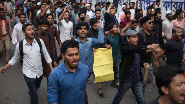 दिल्ली हिंसाविरुद्ध बंगलादेशमा प्रदर्शन, मोदीको प्रस्तावित भ्रमण रद्द गर्न माग