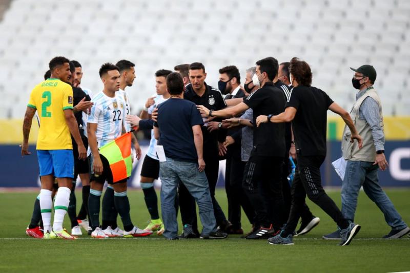 Brazil-Argentina WC qualifier suspended