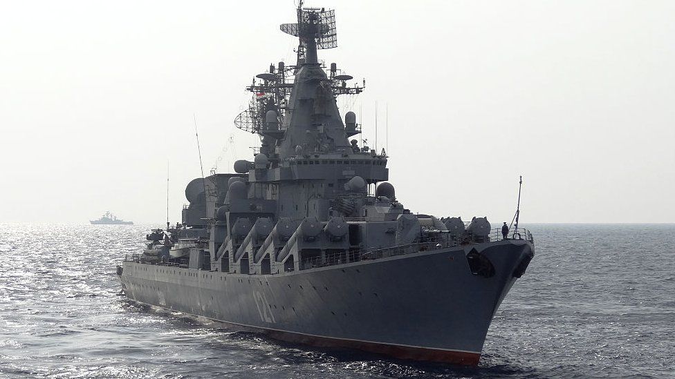 Russian warship Moskva has sunk - defence ministry