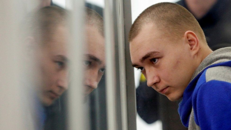Ukraine war: Russian soldier Vadim Shishimarin jailed for life over war crime