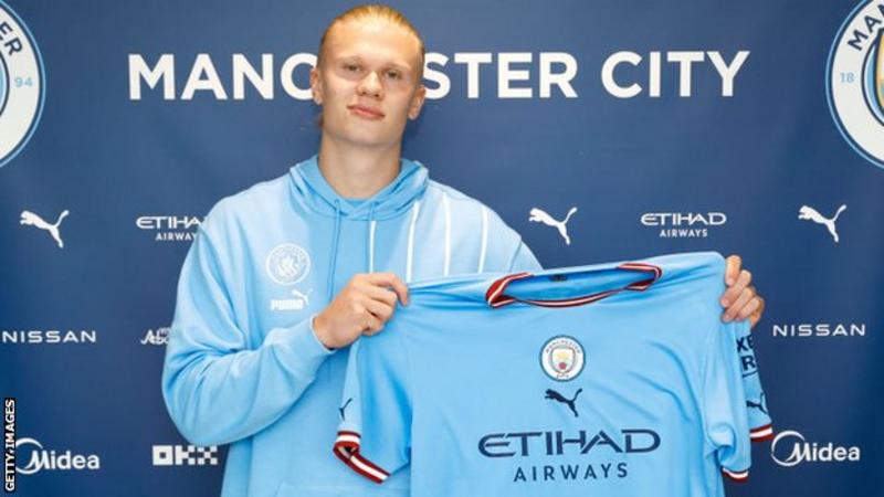 Erling Haaland: Manchester City complete signing of Norwegian striker from Borussia Dortmund